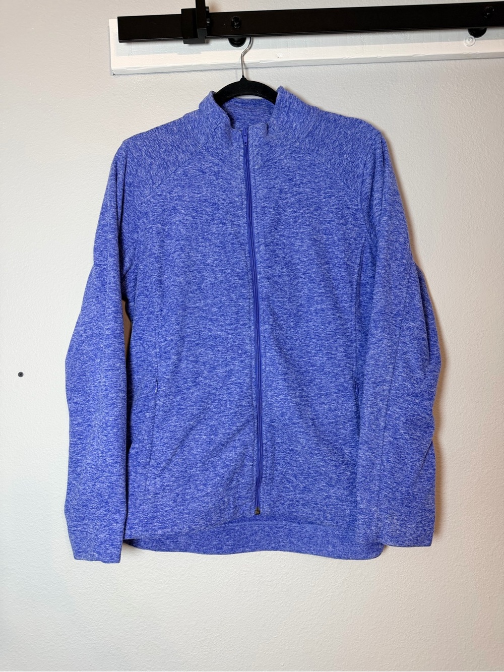 Duluth Trading Co Womens Full Zip Fleece Jacket Size Large Blue - Picture 2 of 6